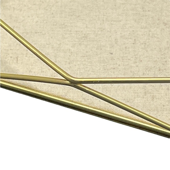 NEW Umbra Display Prisma Tray Sung Wook Park Geometric Gold Tone - Picture 8 of 16